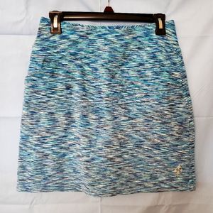 JoFit Athletic Skort XS, Blue Heather w/Pockets